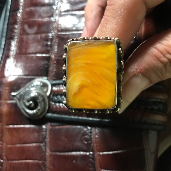 Turkish Ring silvertone - Picture 3 of 6